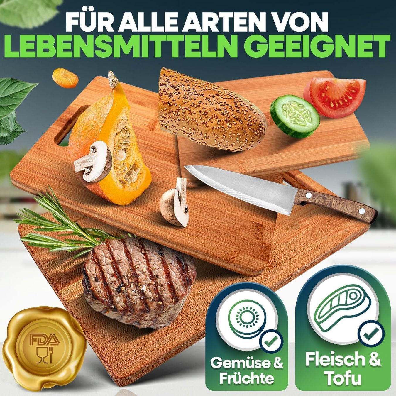 Küchengeräte: Schneidebrett 3er Set – Neu und originalverpackt aus Nuglar von SaleRitter 5