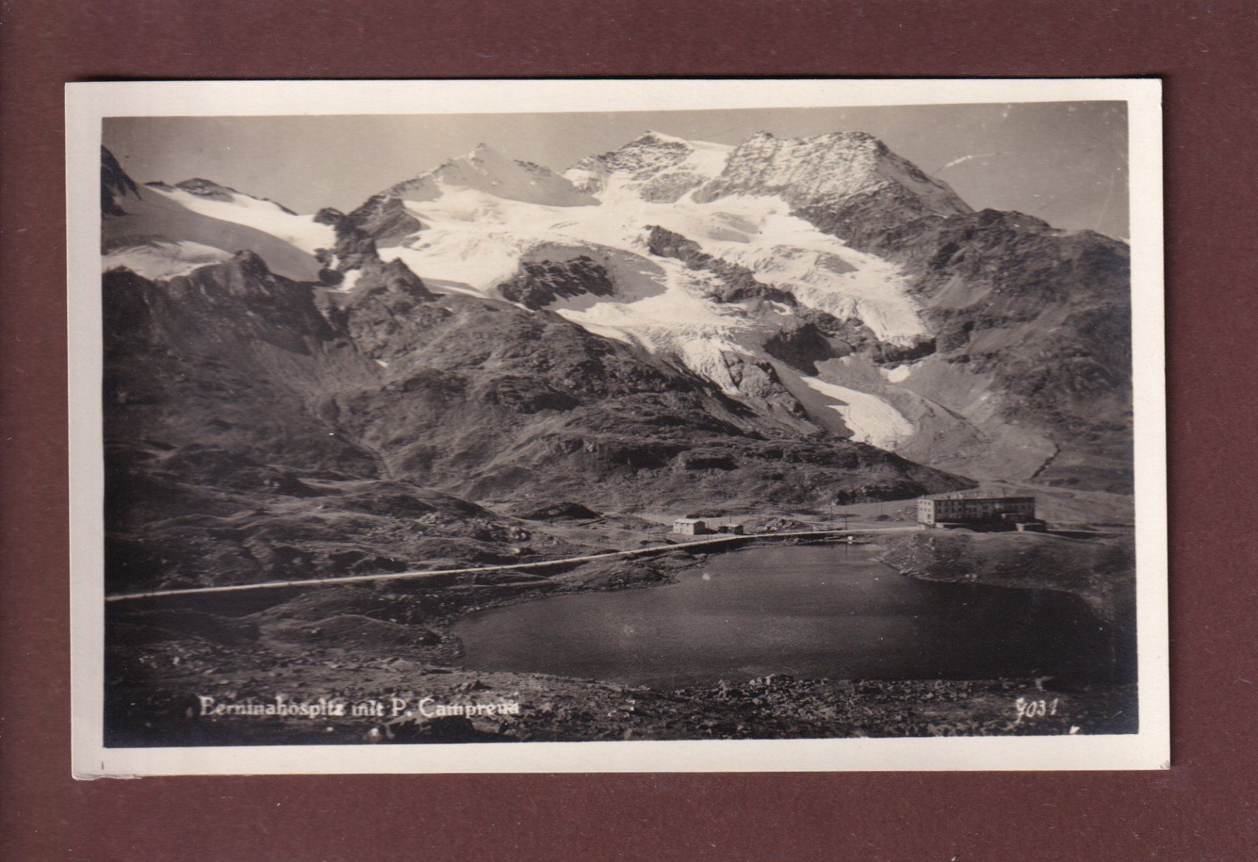 Cartoline postali: BERNINA-HOSPIZ - Piz Cambrena – Usato da Pully venduto da nicecards