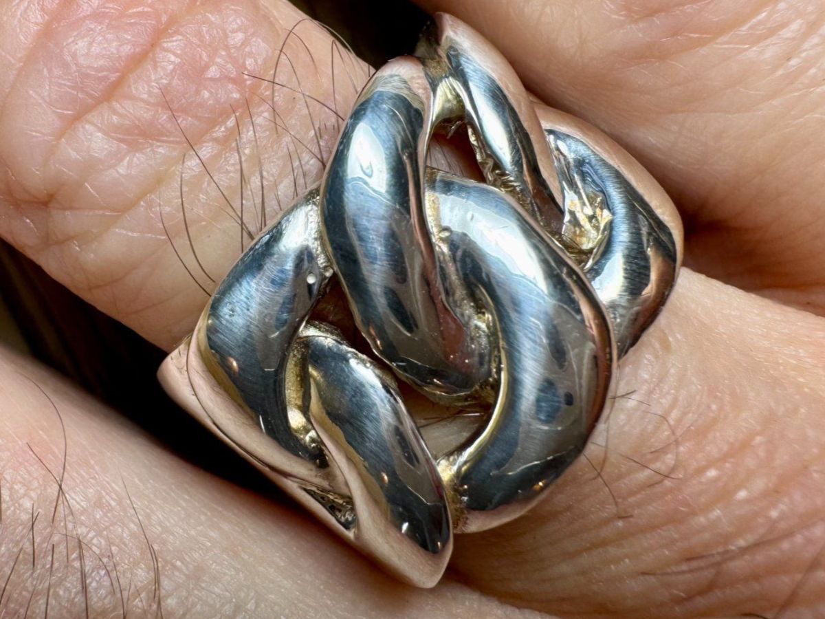 Anelli: Massiver - Silberring - Magicring – Nuovo e nell'imballaggio originale da Jona venduto da Herzschmiede