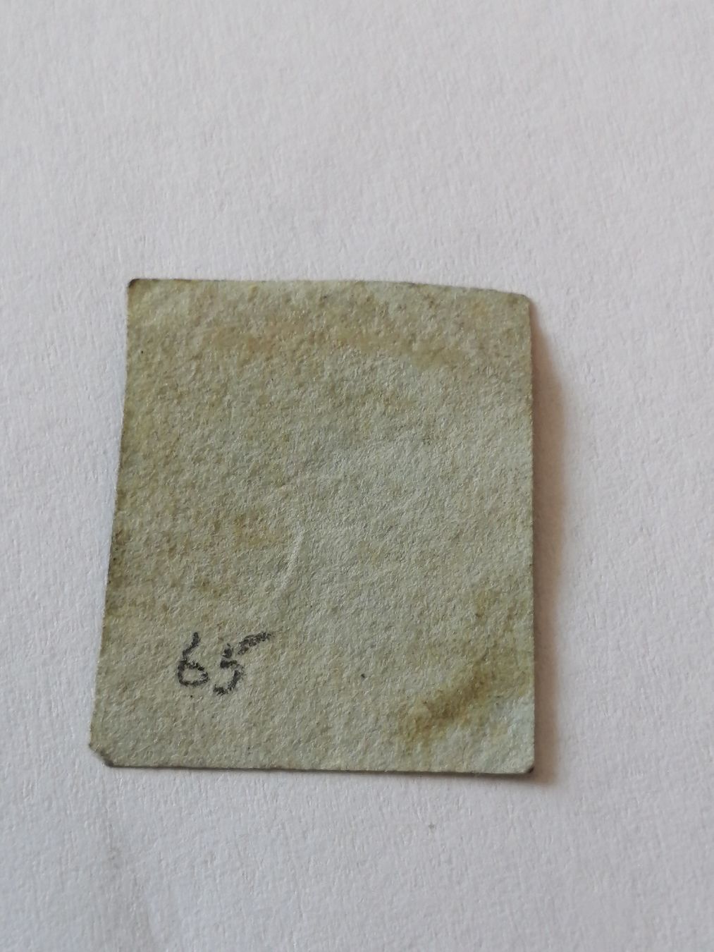Alle Briefmarken: One Penny Red 1846 – Gebraucht aus Happerswil von tschergi 1