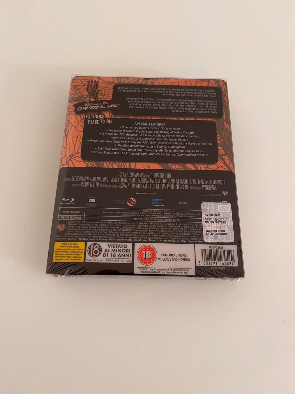 Friday the 13th (1980) (Blu-Ray Disc - Steelbook) (Neu und ...