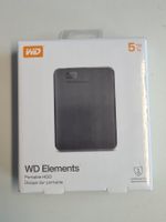 Portable Hard Disk, 5TB, WD Elements Portable, Neu