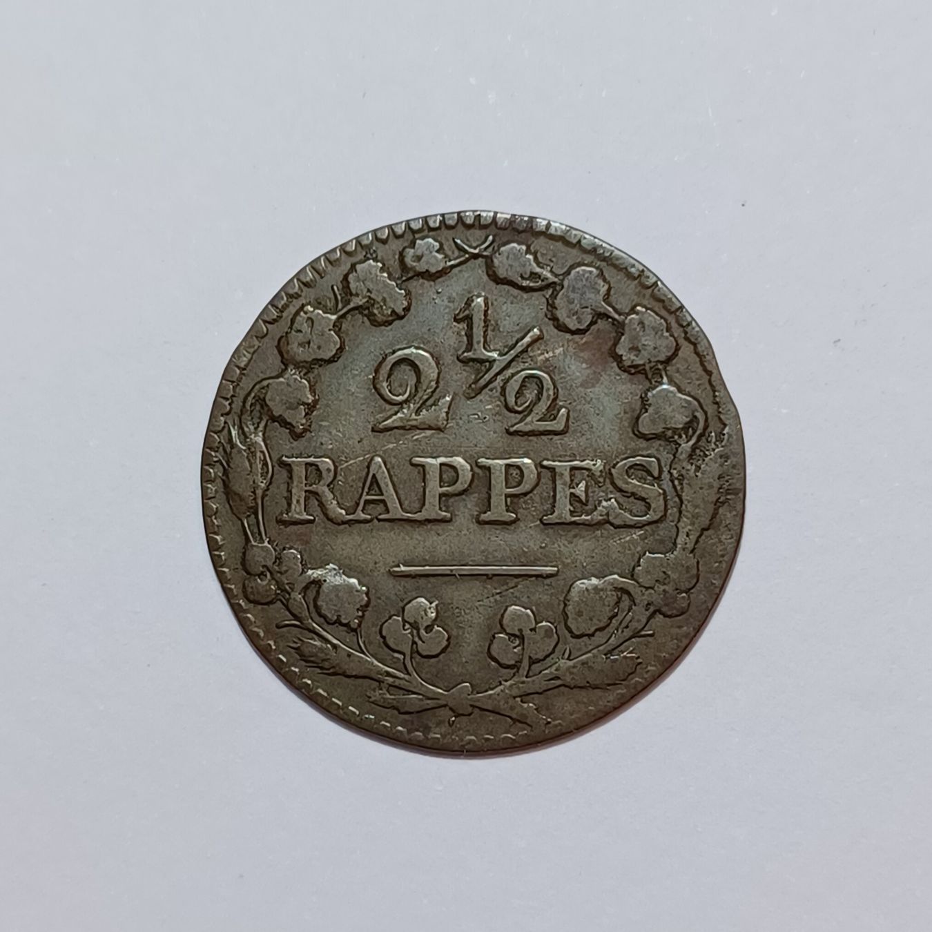 Tutti le monete: 2 1/2 Rappen 1809 Waadt – Usato da Pfäffikon ZH venduto da Schweizer_Muenzen