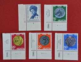 PRO PATRIA SATZ 108 ECKRAND URI SCHWYZ OB & NIDWALDEN 1962**