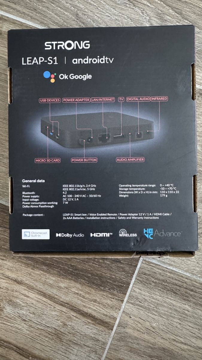 Lettore multimediale & Streamer: STRONG Leap-S1 AndroidTV – Usato da Männedorf venduto da romeo2902 1