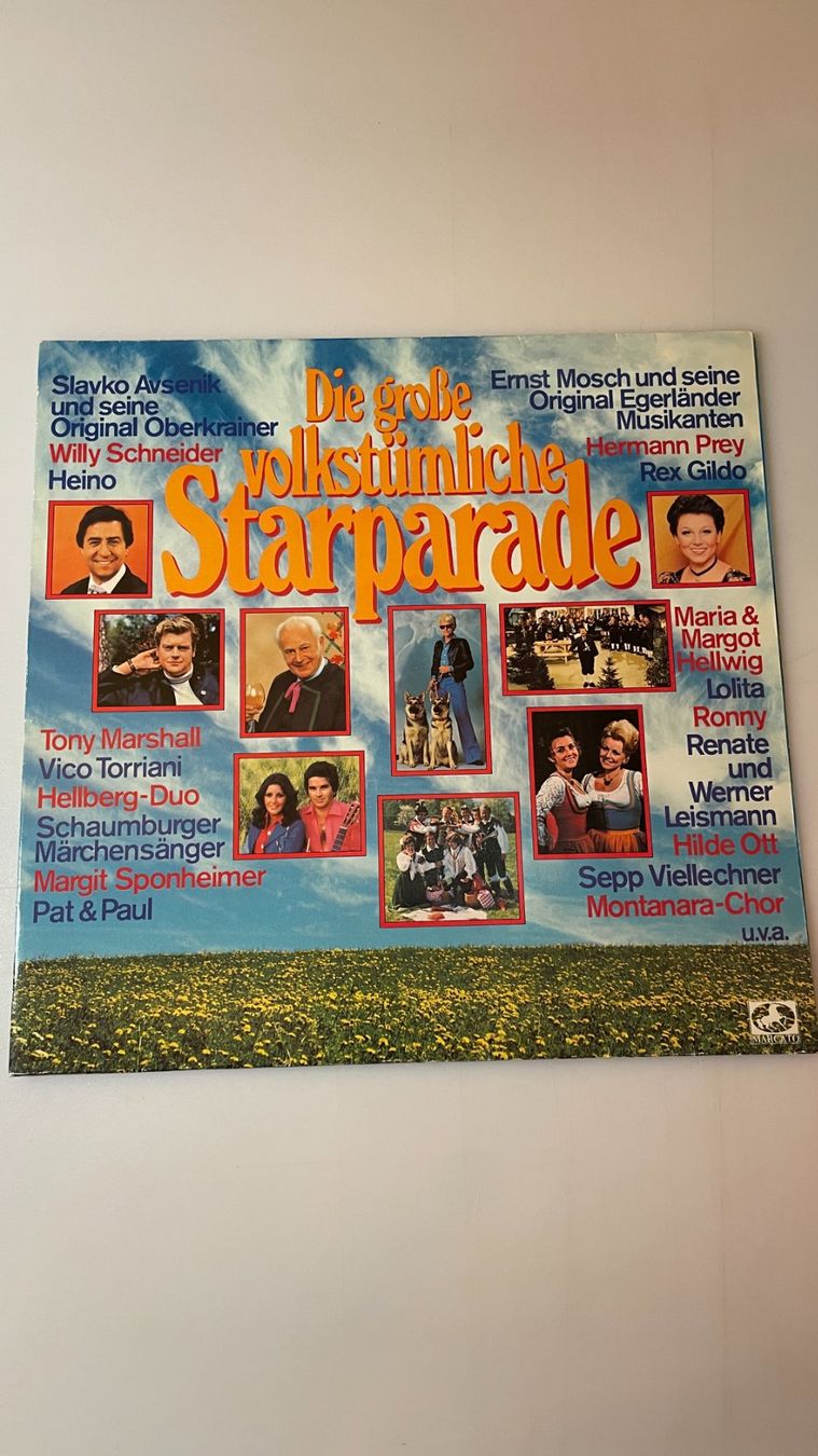 Dischi in vinile: Die grosse volkstümliche Starparade - 2 LPs – Usato da Glattfelden venduto da flomiking