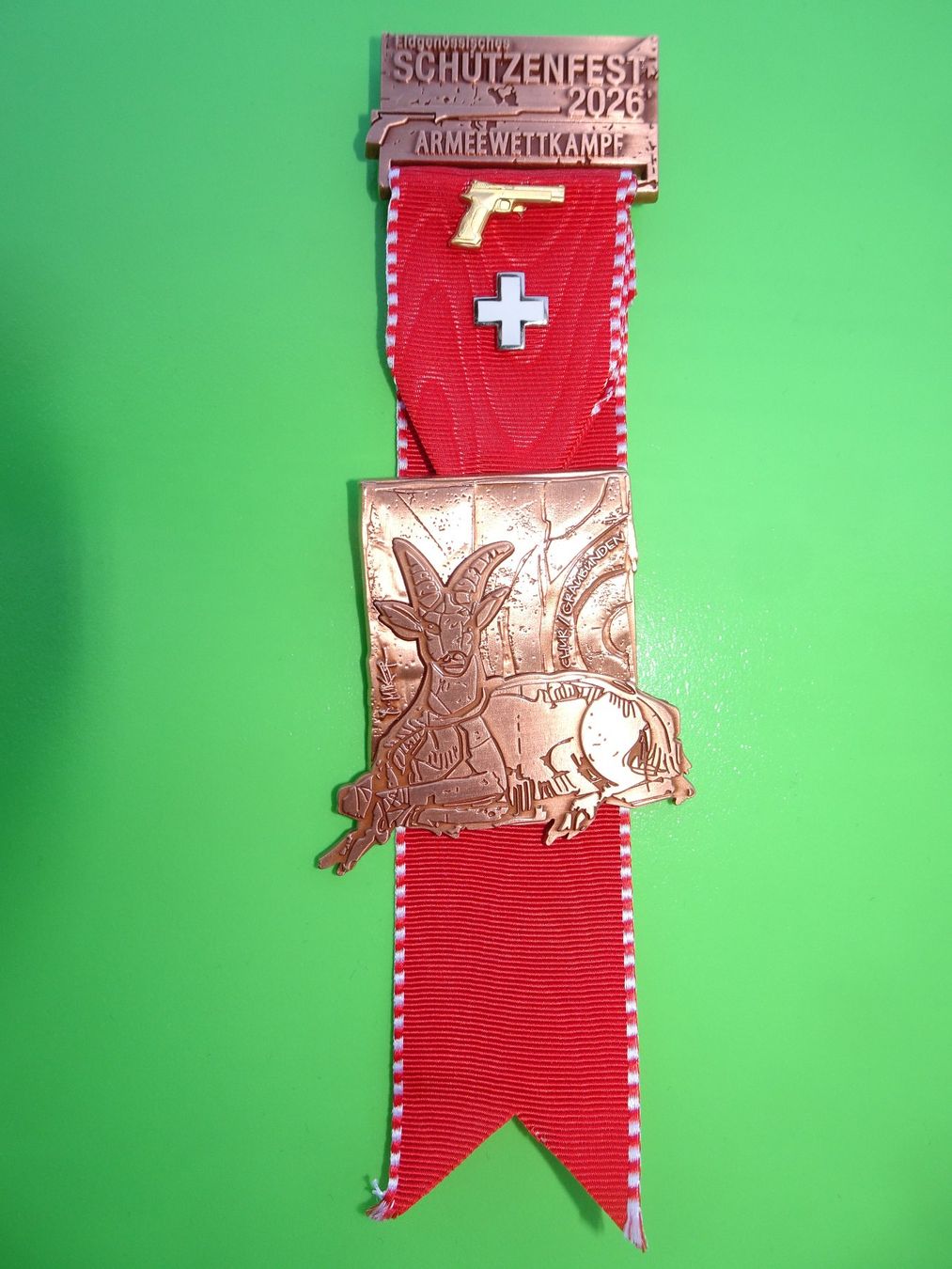 Médailles: Schützenmedaille Chur Eidg.2026 – D'occasion à Bichwil par Silbereule9 1