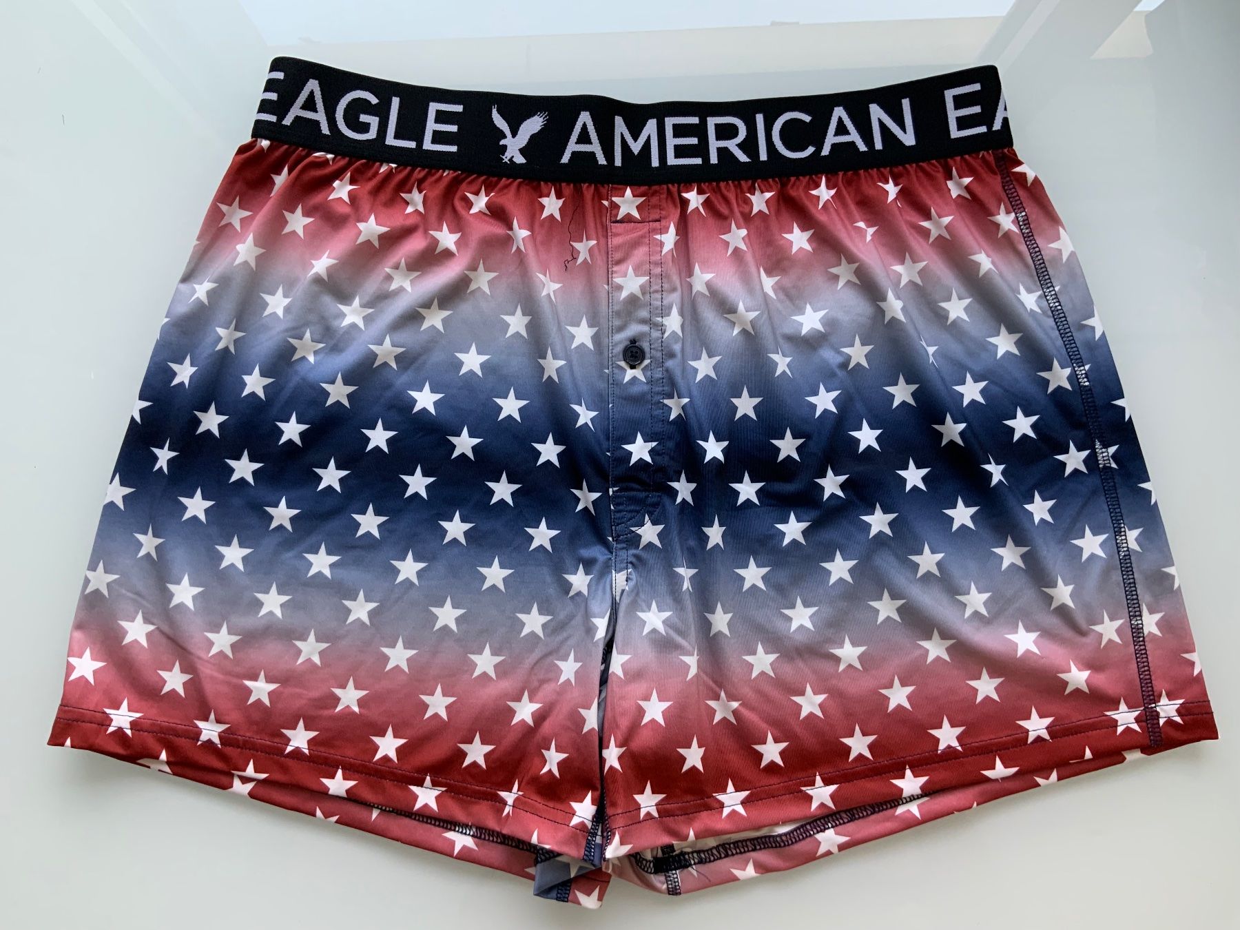 Sous-vêtements: American Eagle Boxers Flex US Stars (Grösse L) – Neuf (Voir description) à Zürich par Likelike