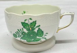 Herend Porzellan Apponyi Grün Tee/Kaffee Tasse