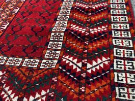 Traumhafter sehr feine Perfekte Turkmen Tekke Ensi 103x140cm