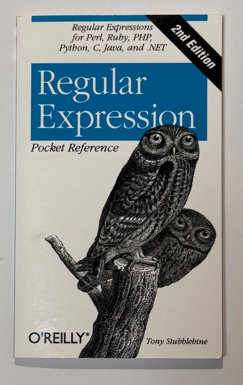Bücher: Regular Expression Pocket Reference, 2nd Ed. | Stubblebine – Gebraucht aus Rapperswil SG von Maria_________