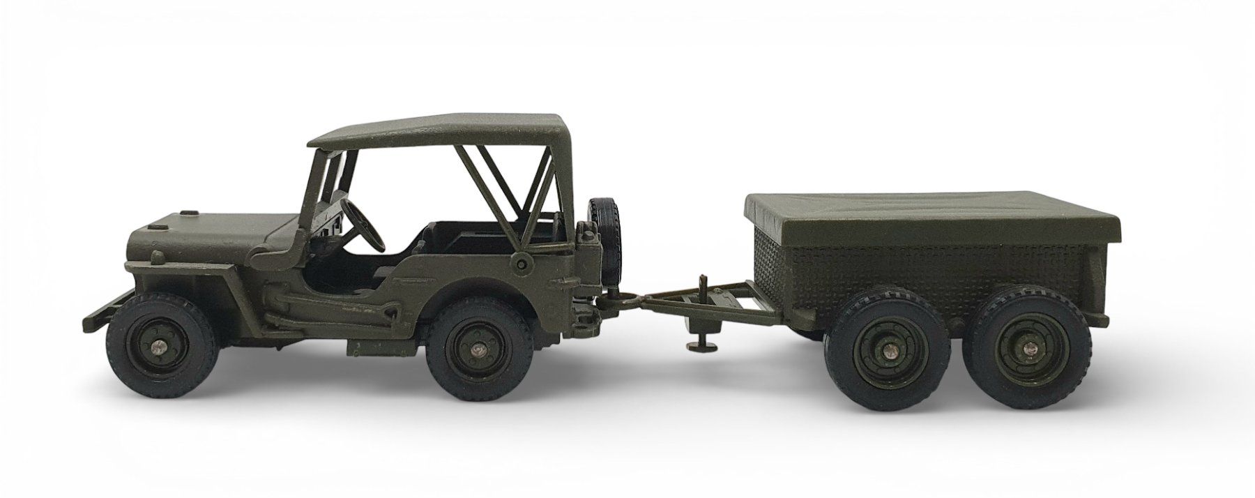 Solido Modellautos: Solido Willys Jeep mit Anhänger – Neu und originalverpackt aus Flawil von JaguarXJSHE