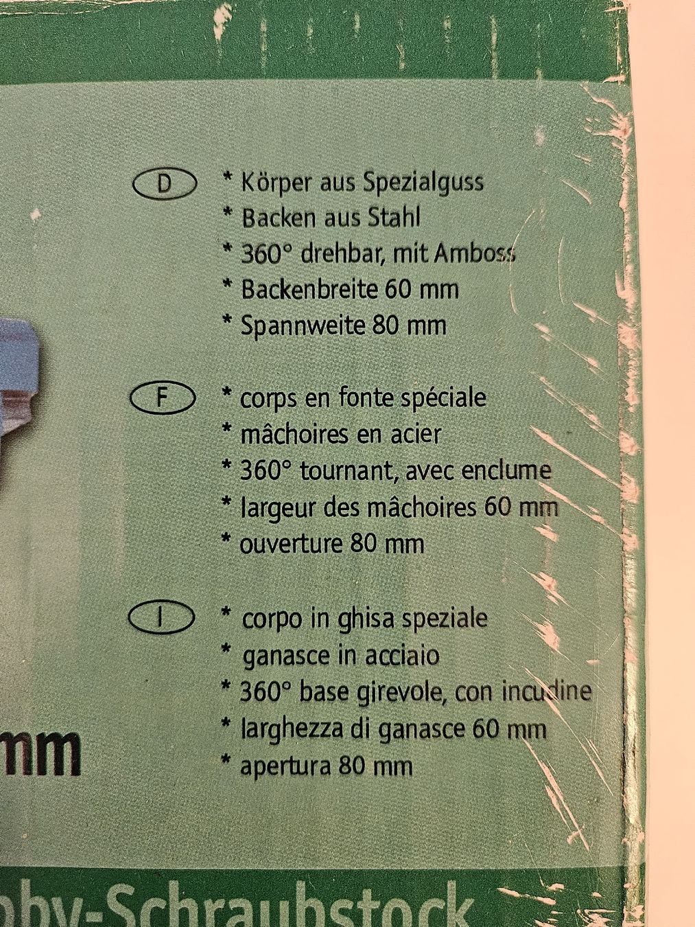 Tutti gli attrezzi: Schraubstock – Usato da Zollikofen venduto da extend47 1
