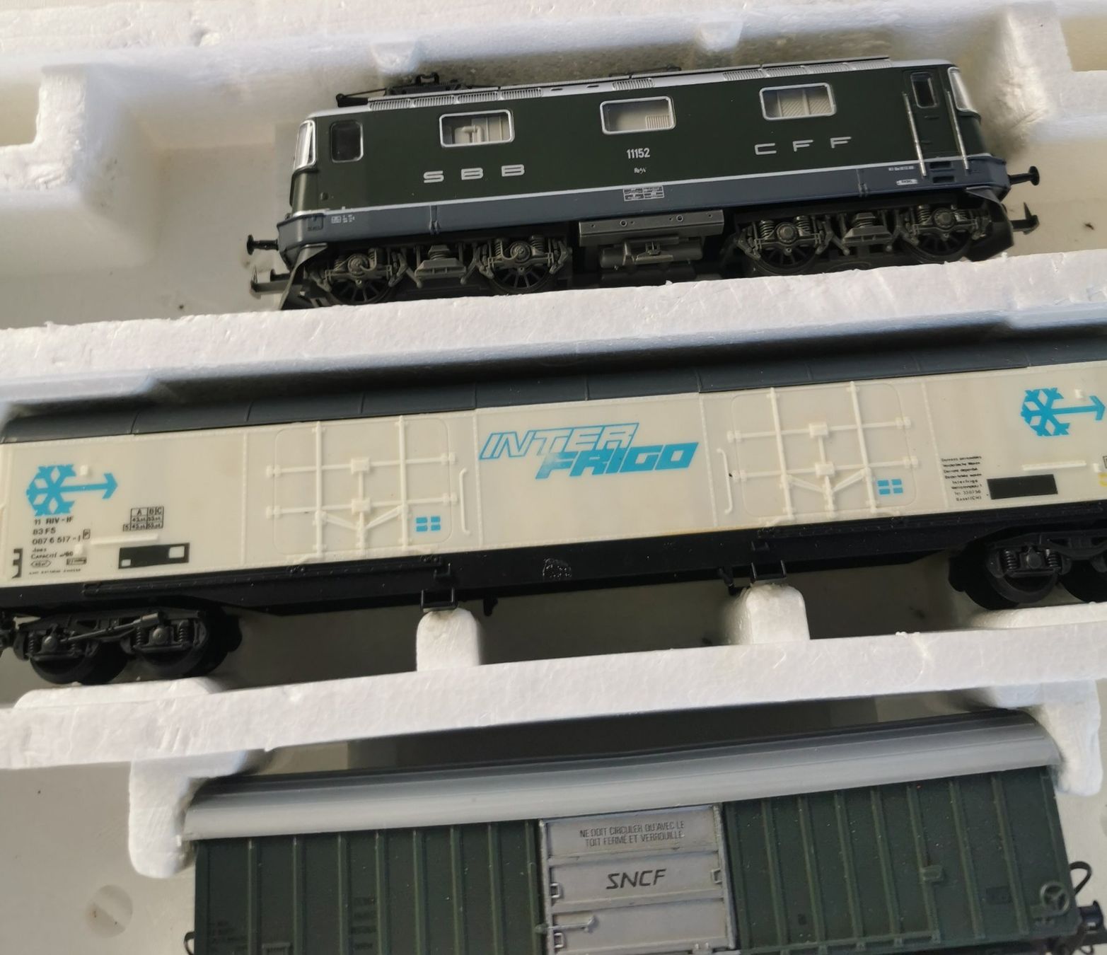 Lima Modellini di ferrovie: Lima Material Lok Wagen Schienen – Usato da Waltenschwil venduto da Nitsud 3