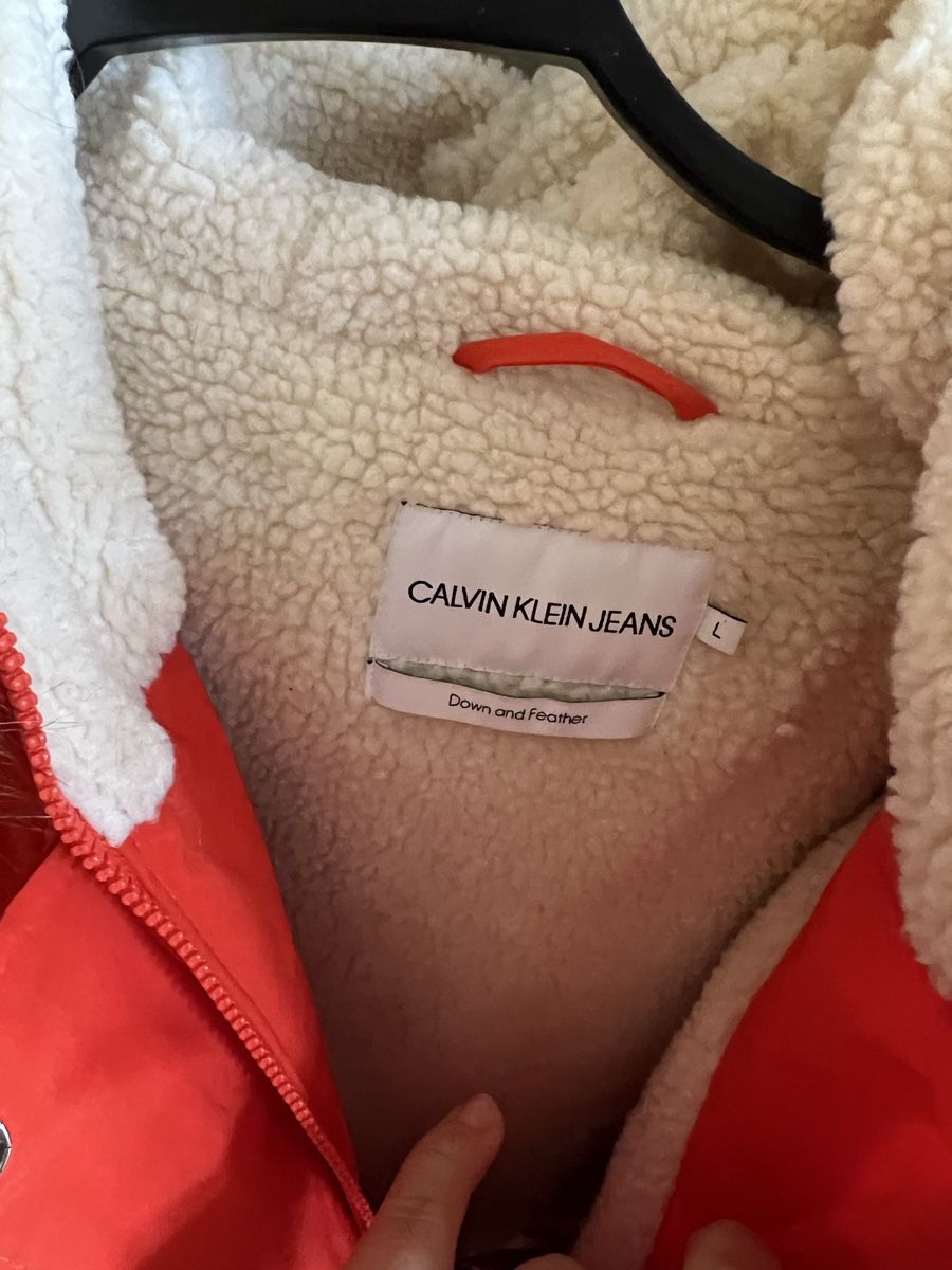 Vestes: Calvin Klein Parka orange Grösse L – D'occasion à Bern par zanie 1