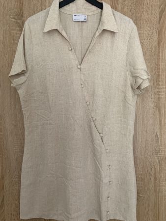 Leinen Kleid Gr 48 Marke Asos grosse Grössen