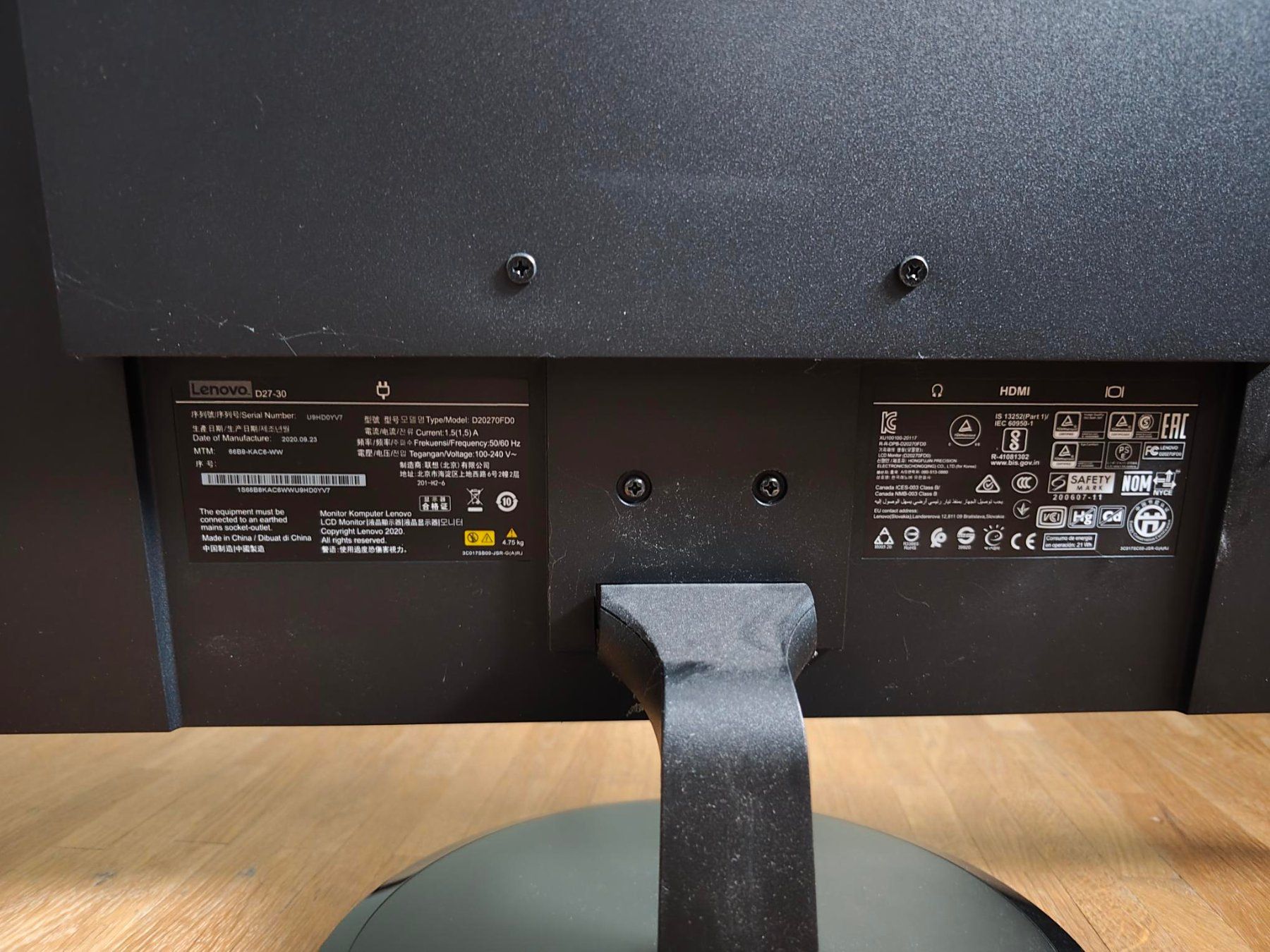 Lenovo Ecrans: Bildschirm LENOVO – D'occasion à Richterswil par Psaegi0 2