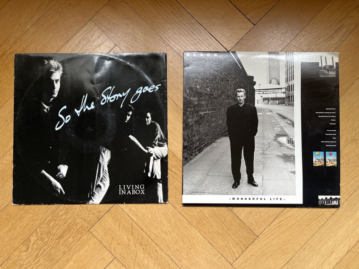 Dischi in vinile: Schallplatten: Black / Living in a Box – Usato da Basel venduto da Nath-