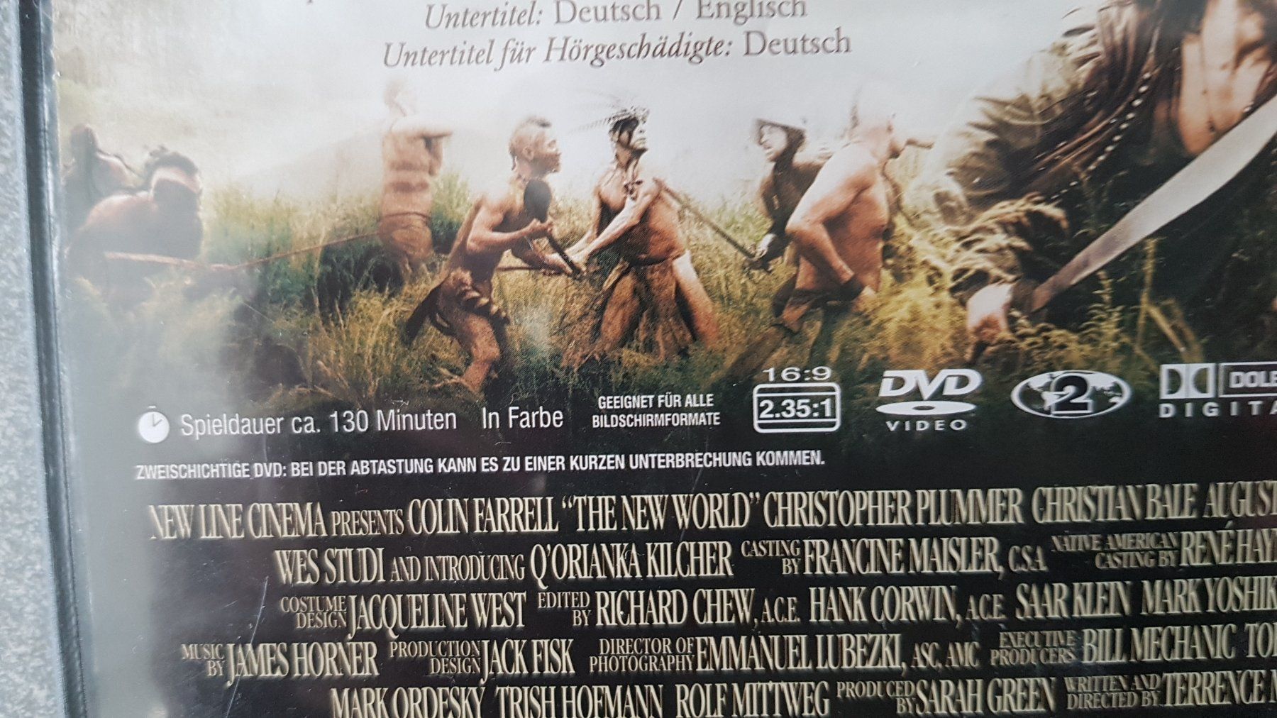 Tutti i DVDs: DVD The New World / Colin Farrell – Usato da Oetwil am See venduto da fineli2 1