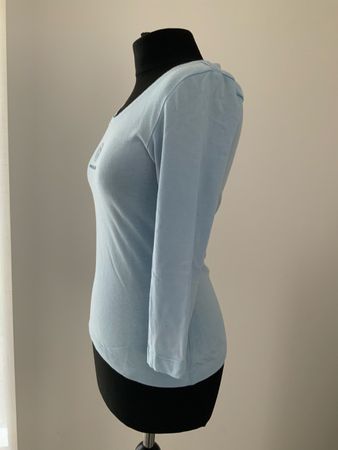 Shirt Bogner Jeans hellblau Grösse M getragen