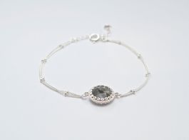 Armband Silber & Silberquarz (13314/5/6)