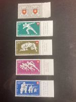 Schweiz 1950 Satz Pro Patria Brauchtum TAB französisch pfr.