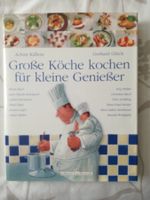 Große Köche kochen für kleine Genießer