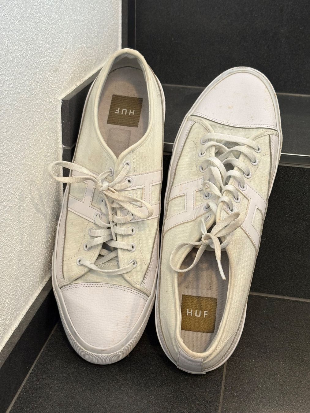 Herrenschuhe: HUF Sneaker weiss Grösse 47 – Gebraucht aus Reiden von verjaques 1