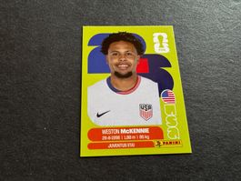 Panini Sticker WM 2026 - Weston McKennie USA 10