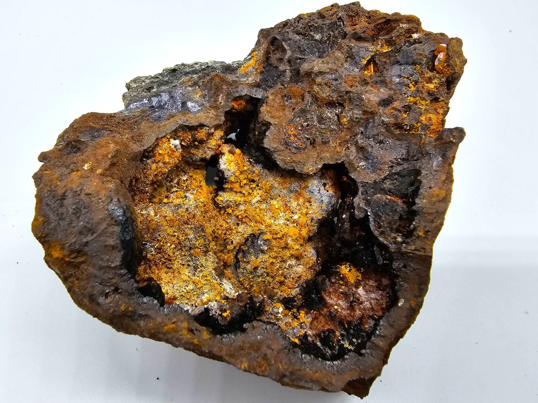 Minerali & Pietre curative: Wulfenite & Galena & Goethite, Lavrion, Greece – Usato da Figino venduto da minshop 1