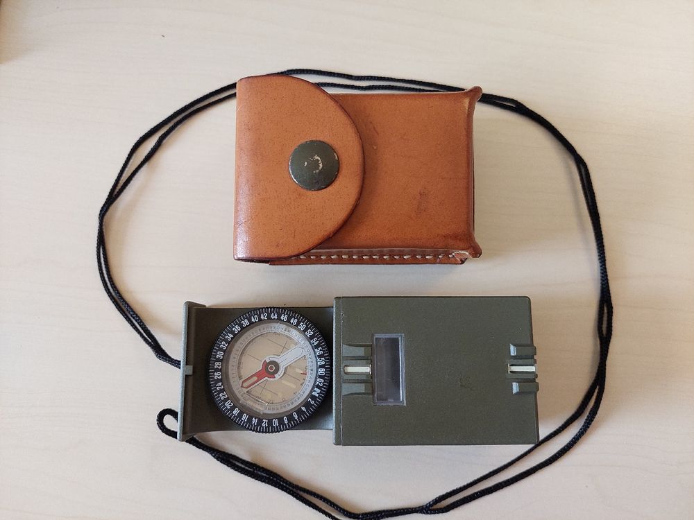 Sitometer 85 Kern Recta mit Lederetui neuwertig Kompass (Gebraucht) in ...