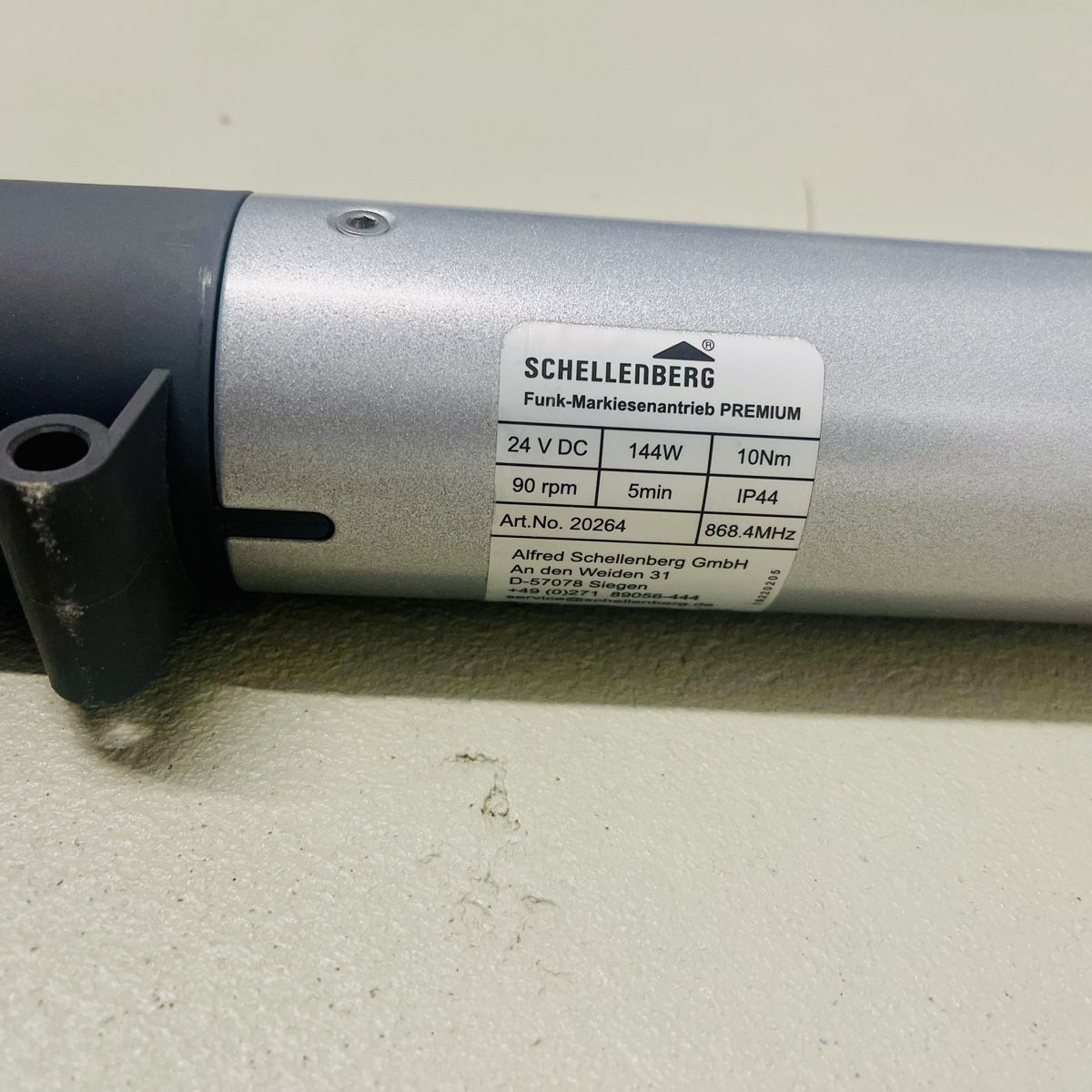 Tende da sole: Funk-Markisenantrieb Schellenberg mit Fernbedienung & Solar – Usato da Itingen venduto da fiv_57c5 5