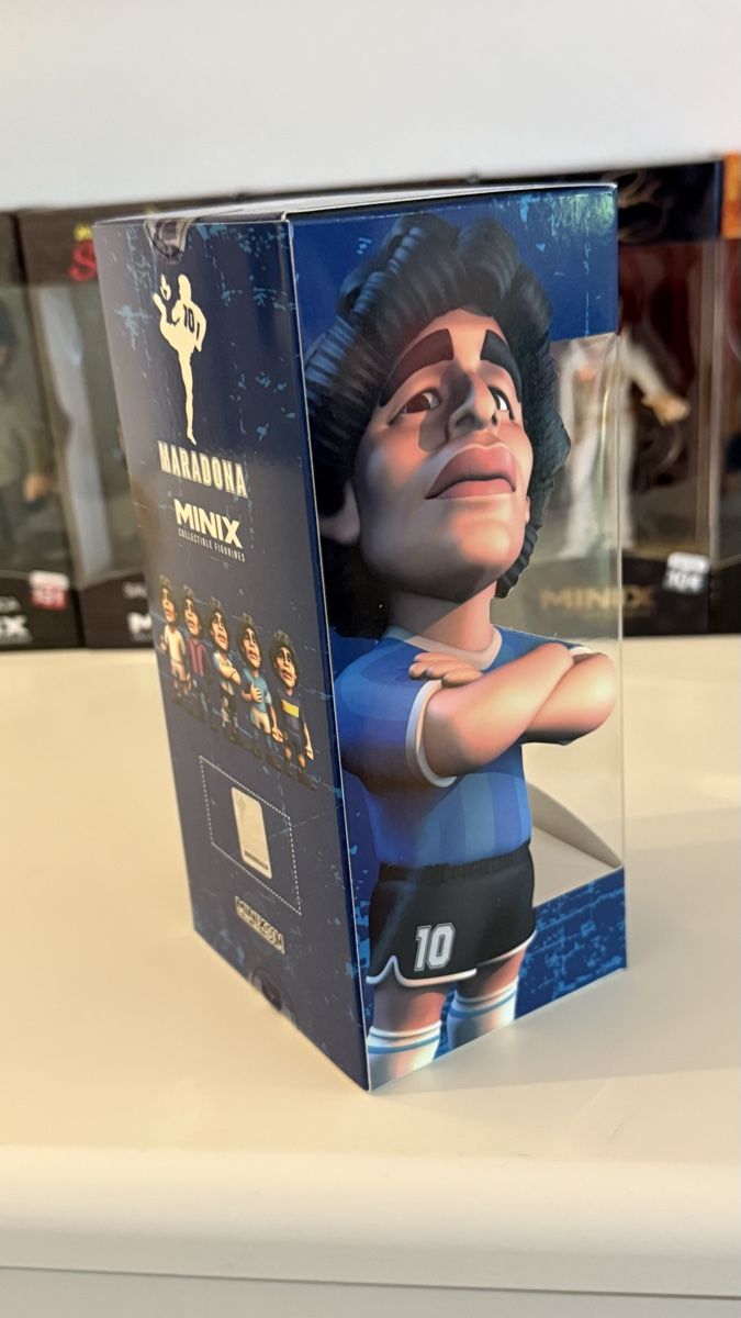 Statuette: Maradona Minix Figur -! – Nuovo e nell'imballaggio originale da Basel venduto da Zomeg 1