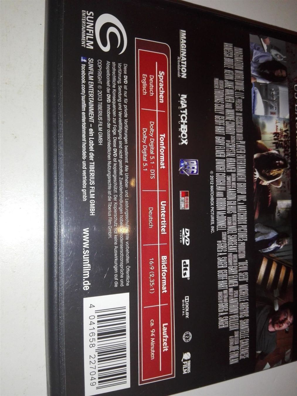 Tutti i DVDs: Besessen - Der Teufel in mir       '2012 – Usato da St.Gallen venduto da elk2022 3