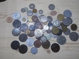 Münzen verschiedener Länder 