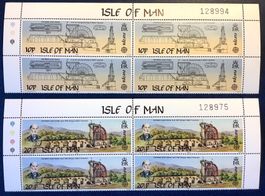 1983 Insel Man GB Grosse Werke des Menschlichen Geistes 4er