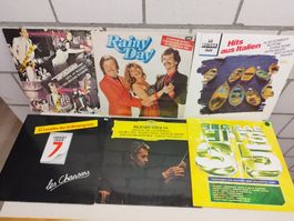 Diverse Schallplatten Sammlung, verschiedene Genres, 12 Stk