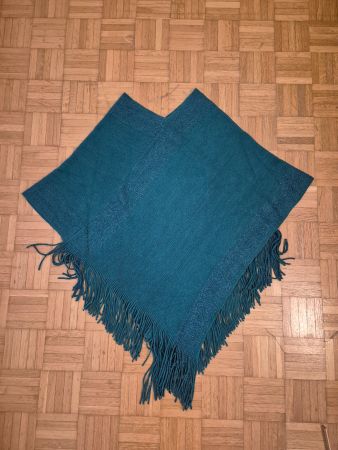 Poncho / Strickponcho "Cream", 1Size, NEU