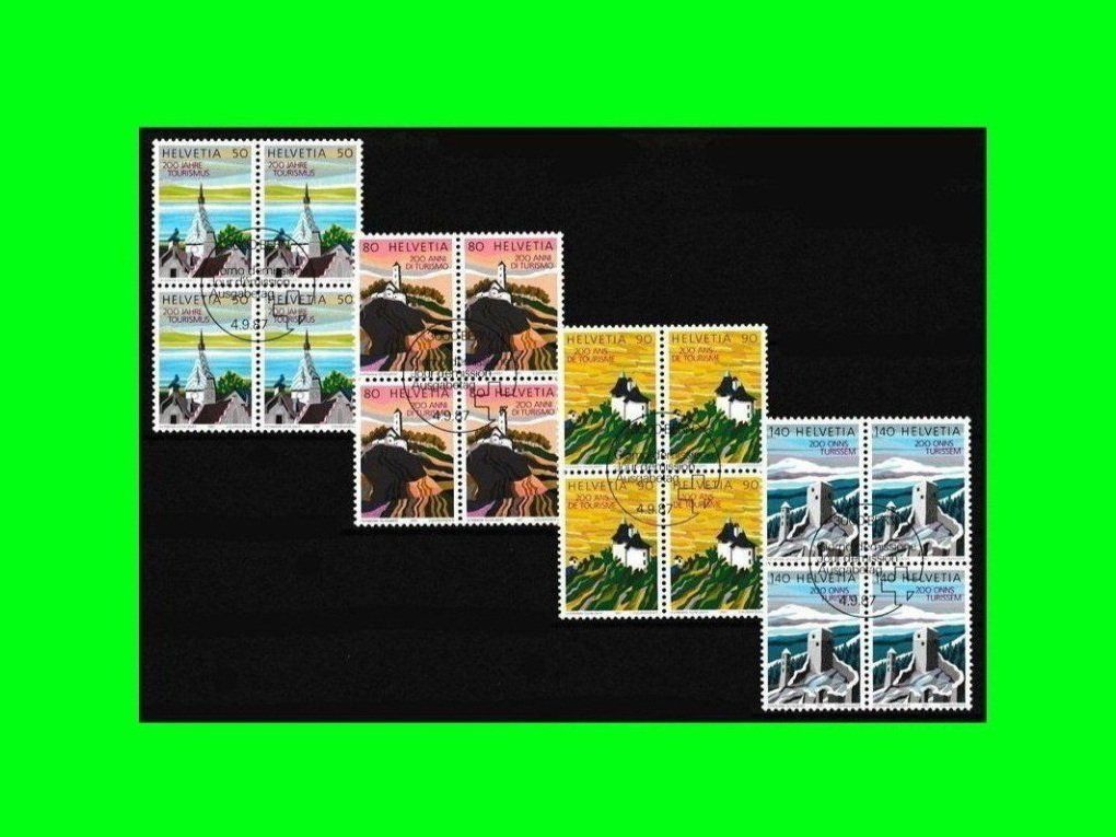 Tutti i francobolli: Viererblock "Jahres-Ausgabe 1987" – Nuovo (secondo la descrizione) da Dübendorf venduto da chiara48 1