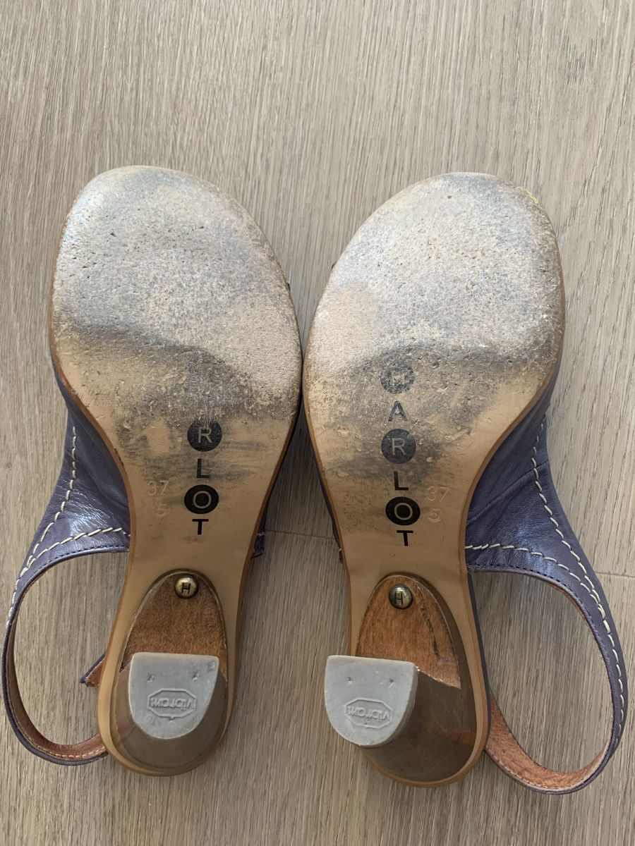 Scarpe da donna: Slingbacks Harlot cuir t.37 – Usato da Gland venduto da TallyEva 5
