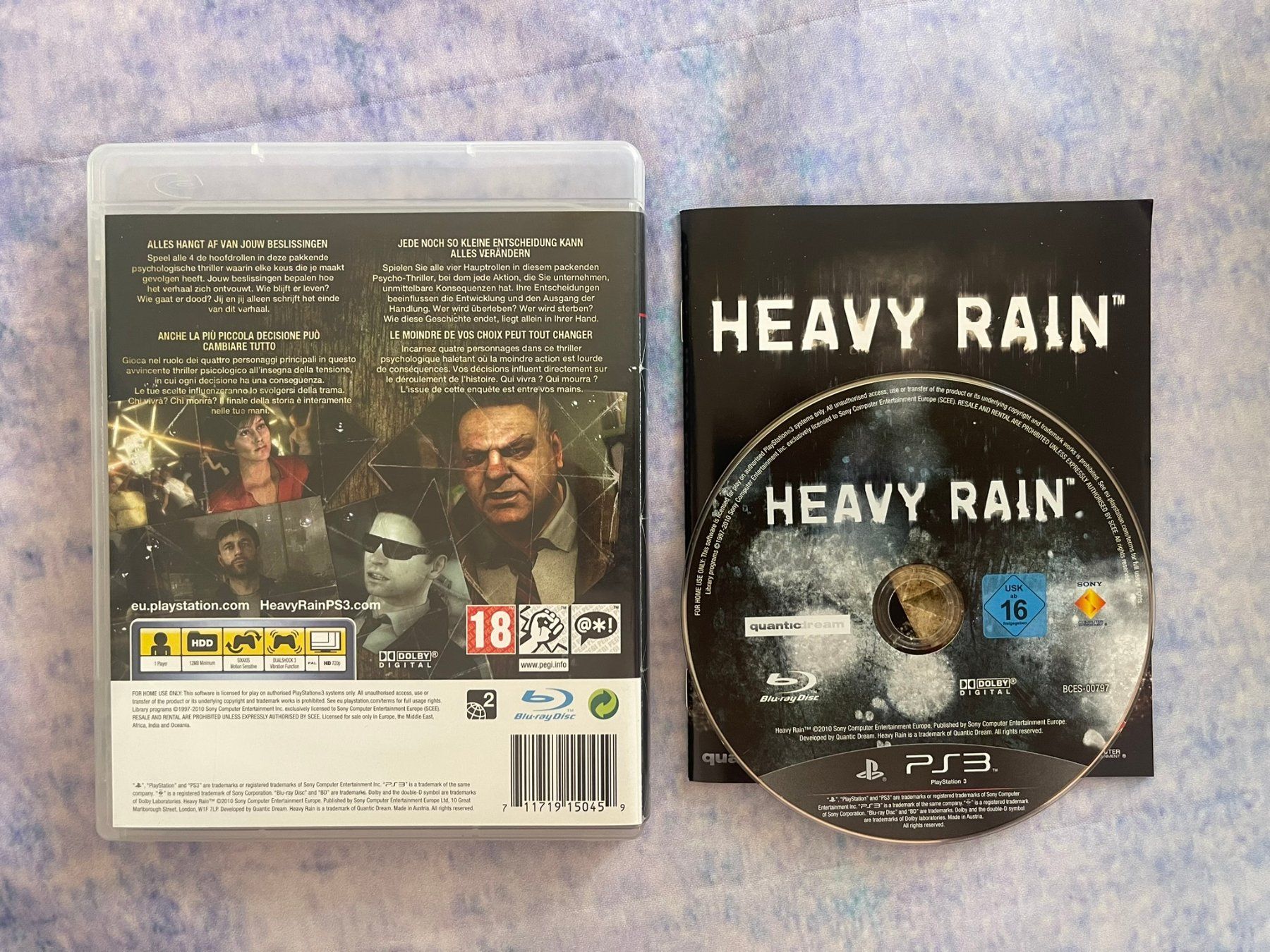 Spiele: PS3 : Heavy Rain – Gebraucht aus Märstetten von AlienNova 1