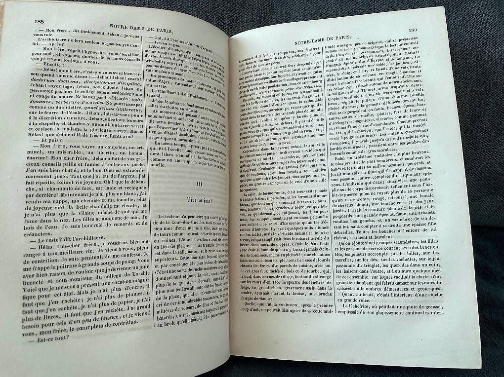Libri: Victor Hugo oeuvres complètes 2 vol. 1837 – Usato da Conthey venduto da monigan 3