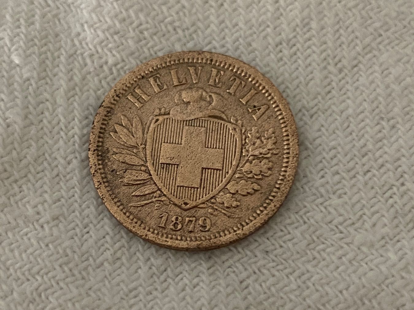 Tutti le monete: 2 centimes/Rappen 1879 – Usato da Nyon venduto da Ilmi09