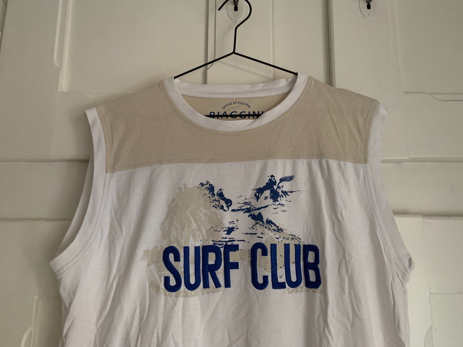 C&A T-Shirts: Tank Top weiss-beige - L – Gebraucht aus Zürich von Diazaio 1