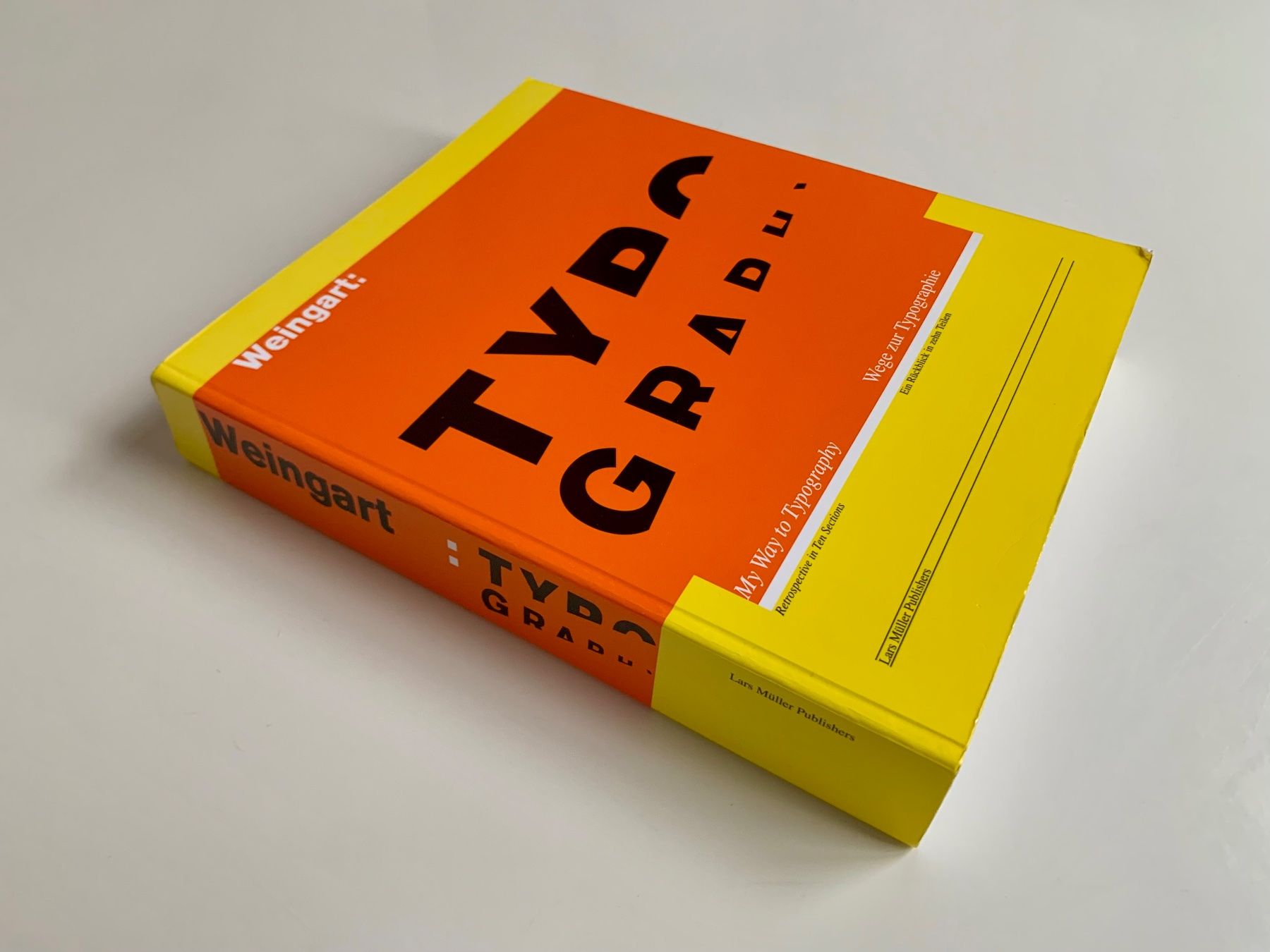 Libri: Weingart: Typography / Wege zur Typographie / Softcover – Usato da Zürich venduto da ZuercherBrockenhaus 9