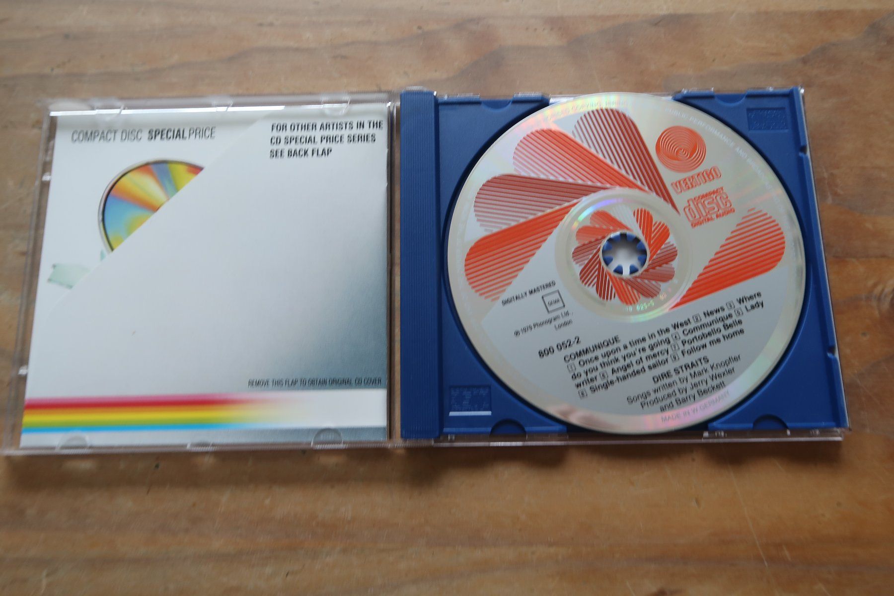 CD: DIRE STRAITS - COMMUNIQUÉ - CD – Usato da Basel venduto da Patiscat 3