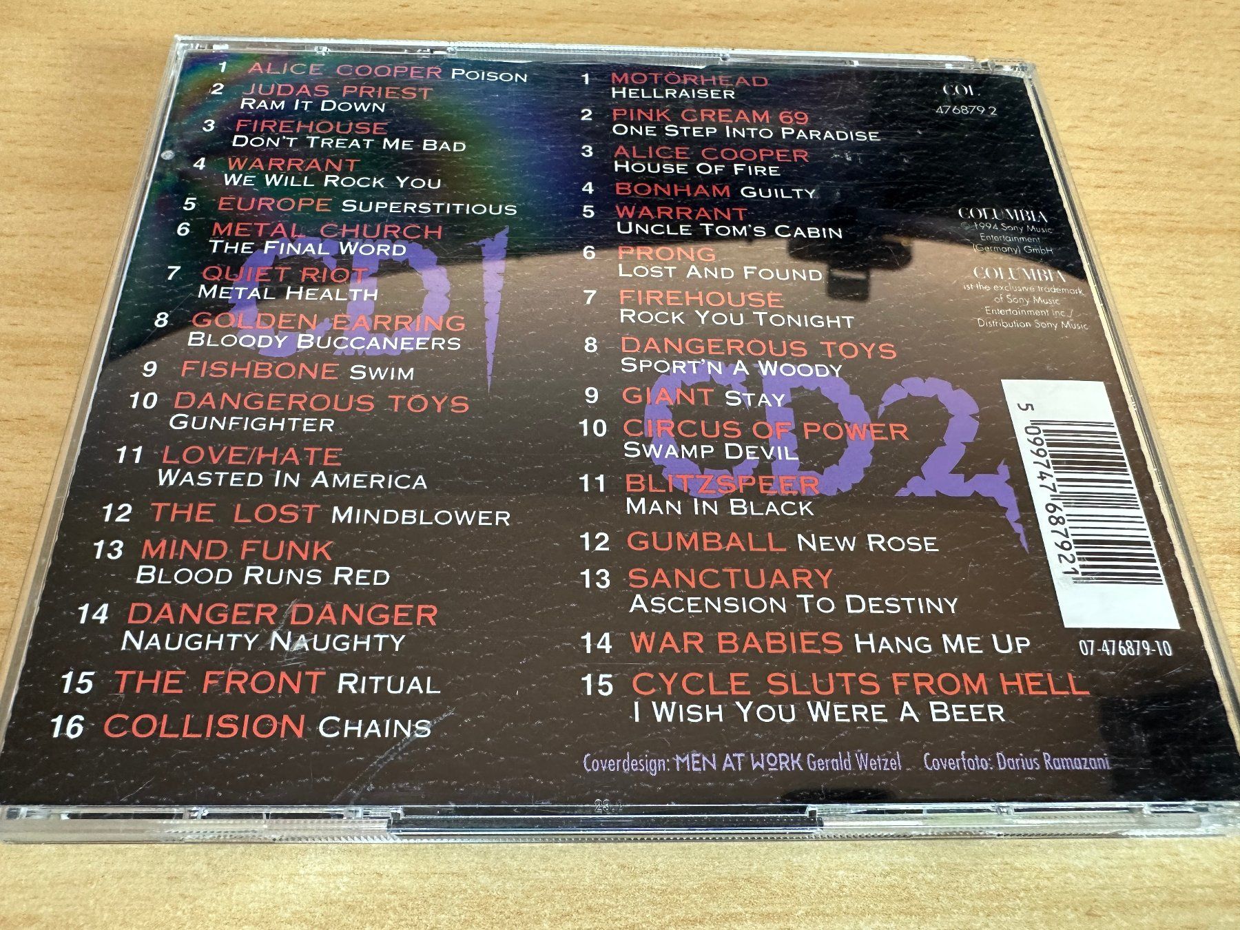 CD: Various – Hard 'N' Heavy Rebels - 2 CD – Usato da Rikon im Tösstal venduto da Alpenmutz 1