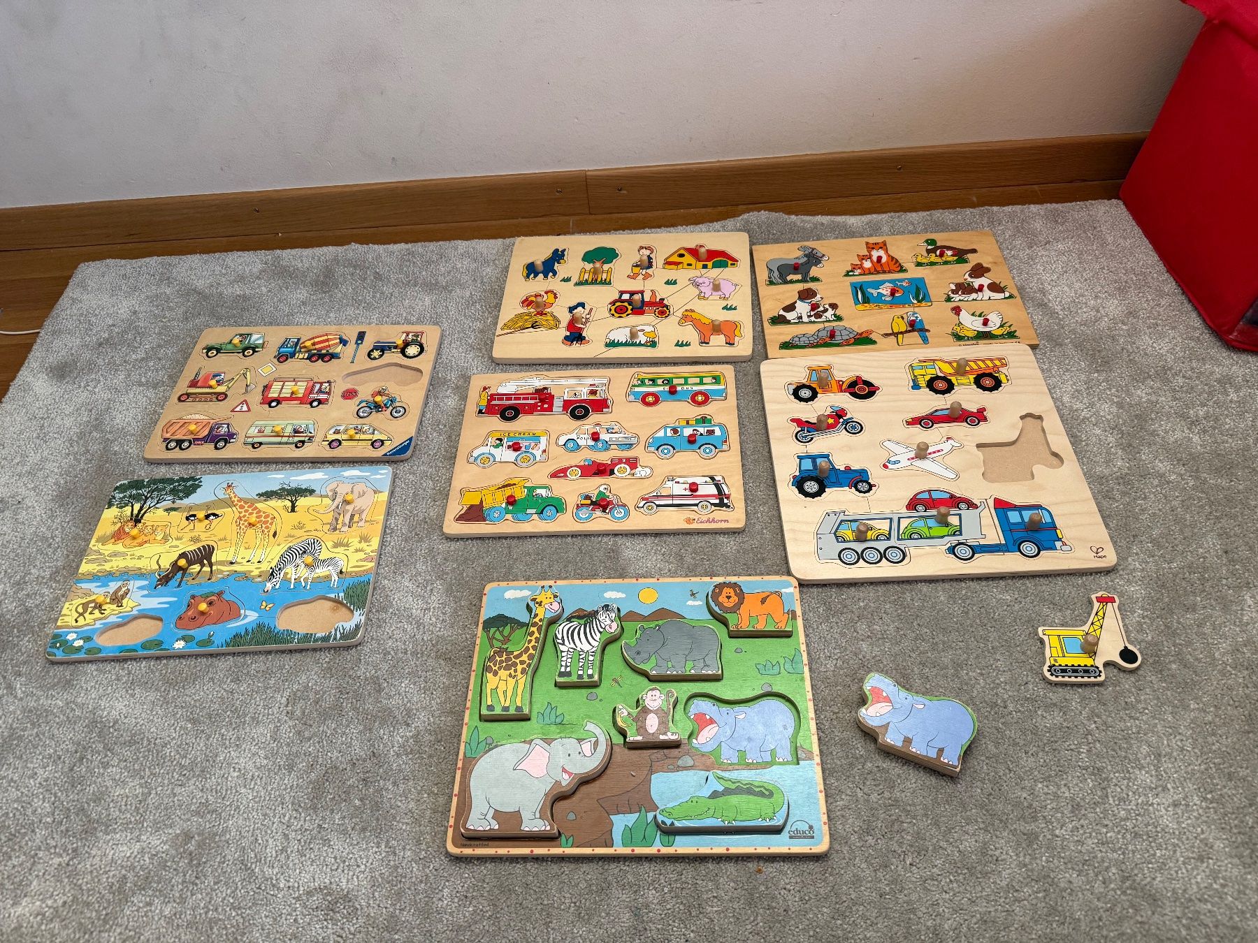 Giocattoli: Holz Steck Puzzle – Usato da Winkel venduto da gatta 1