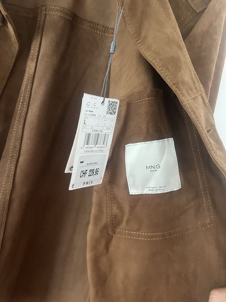 Mango Giacche: Neu Mango Lederjacke L (52) – Nuovo (secondo la descrizione) da Zürich venduto da Walllstreet 5