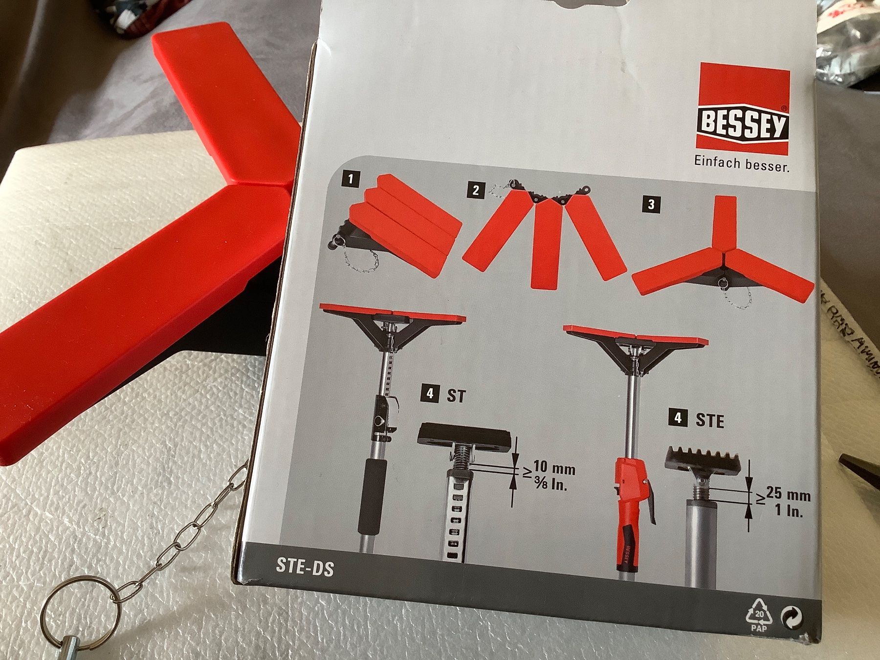 Bessey Tutti gli attrezzi: BESSEY Deckenstativ STE-DS, Neu ovp. – Nuovo e nell'imballaggio originale da Widnau venduto da frohsinn7 2